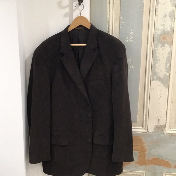 Brown blazer/jacket (Large) - Picture 12 of 12